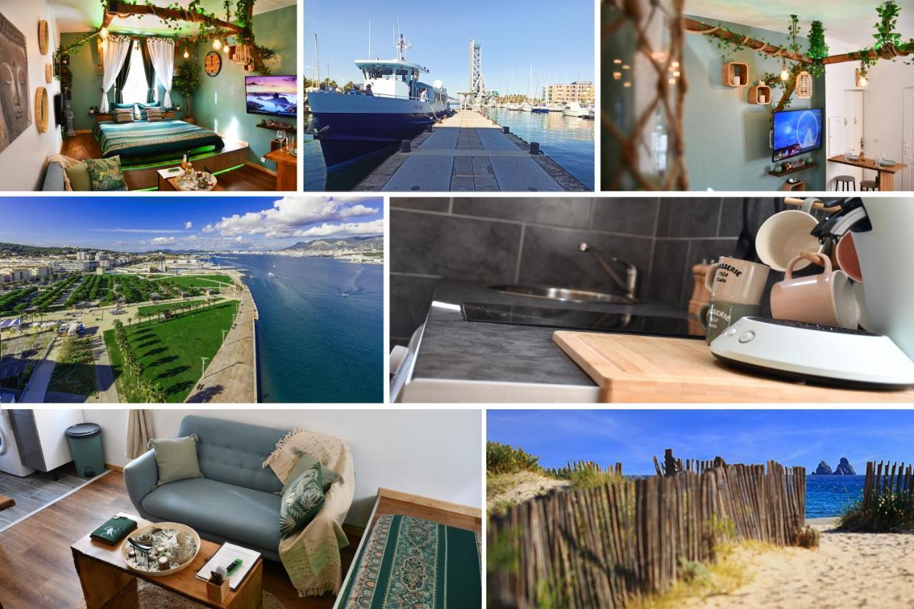 Le Patio H24,Cosy,Port,Plage,Wifi,Netflix La Seyne-sur-Mer Exterior foto